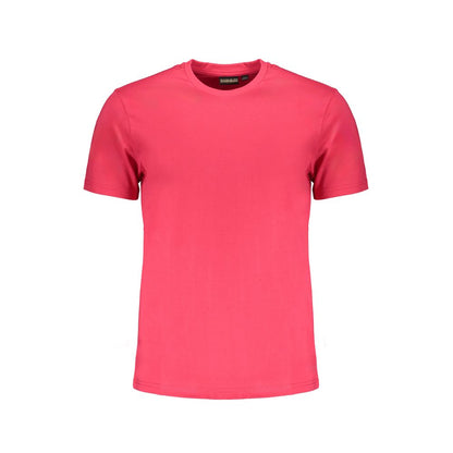 T-shirt Napapijri in cotone rosa