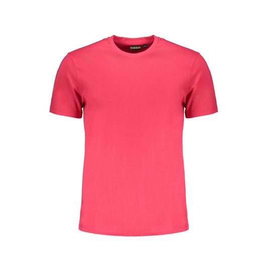 T-shirt Napapijri in cotone rosa