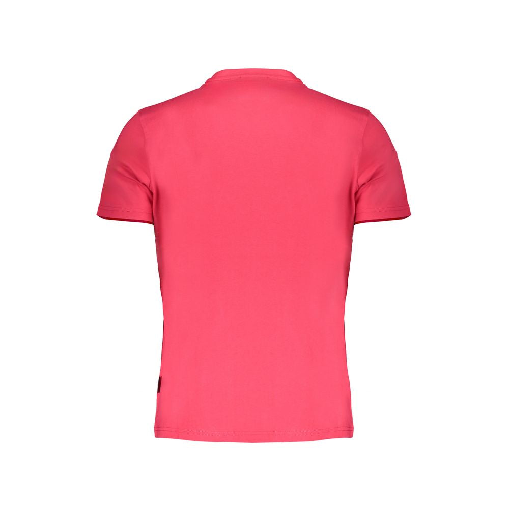 T-shirt Napapijri in cotone rosa