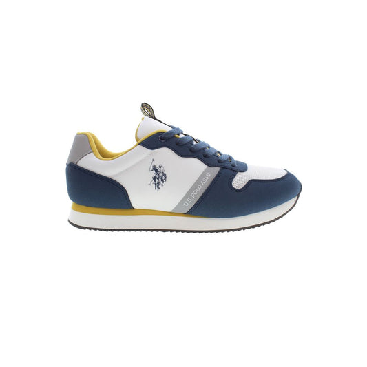 US POLO ASSN. Eleganti sneakers blu con dettagli a contrasto