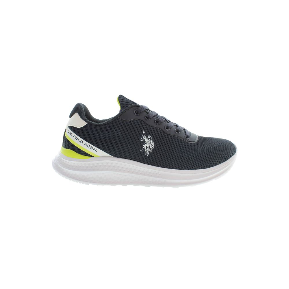 US POLO ASSN. Sneakers rialzate blu con dettaglio logo