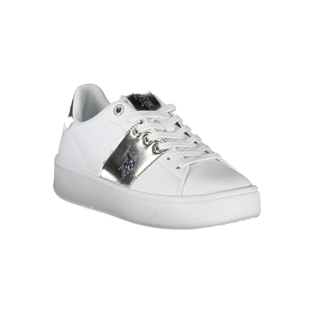 US POLO ASSN. Sneakers stringate sportive chic con dettagli a contrasto