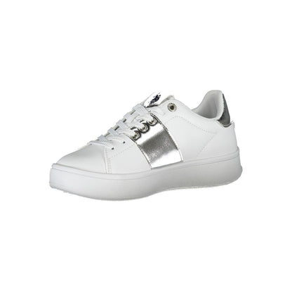 US POLO ASSN. Sneakers stringate sportive chic con dettagli a contrasto