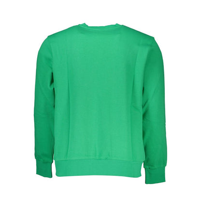 Maglione North Sails in cotone verde