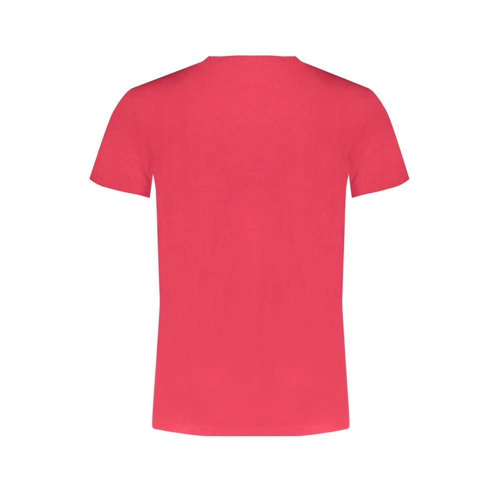 T-shirt in cotone rosso Trussardi