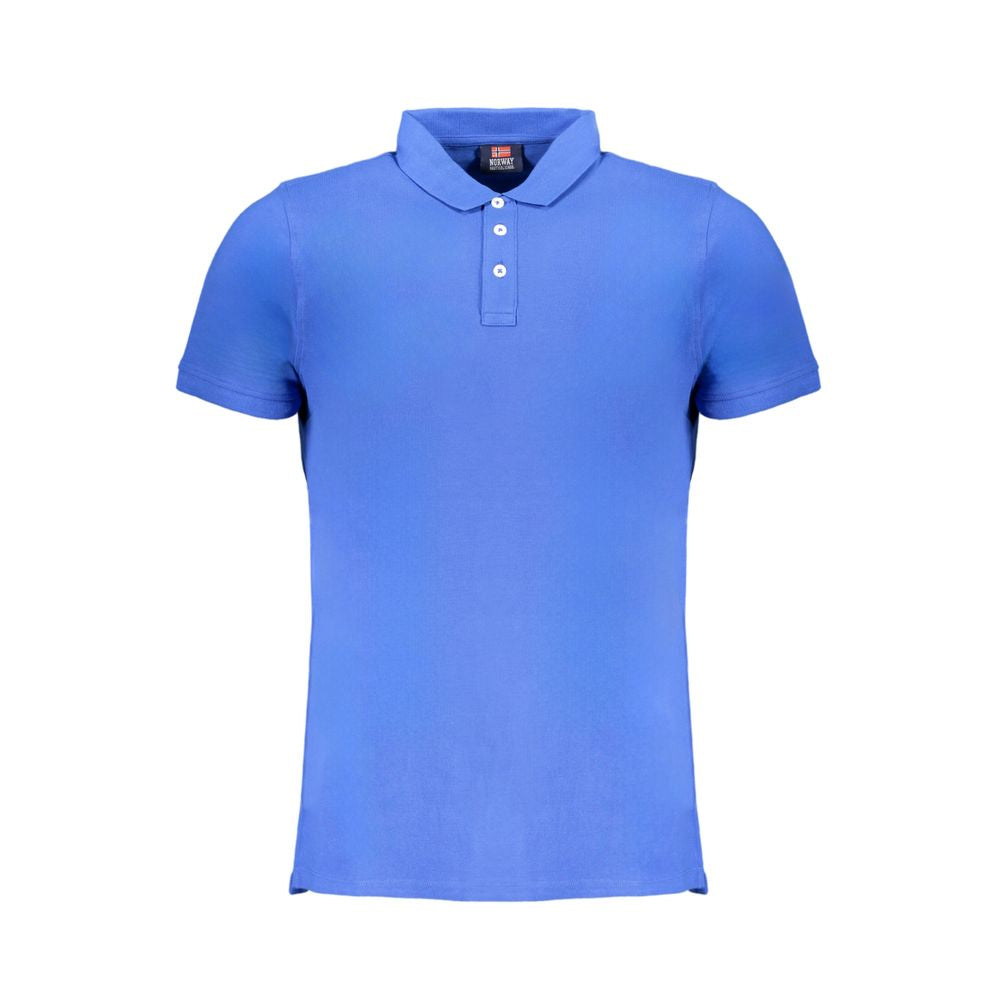 Polo in cotone blu Norvegia 1963