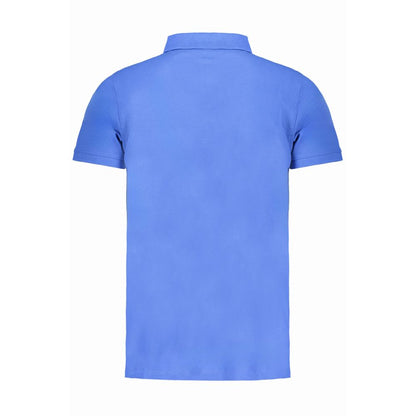 Polo in cotone blu Norvegia 1963