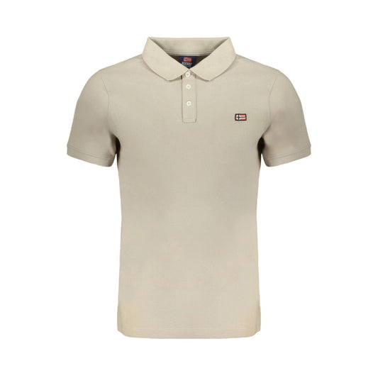 Polo in cotone beige Norvegia 1963