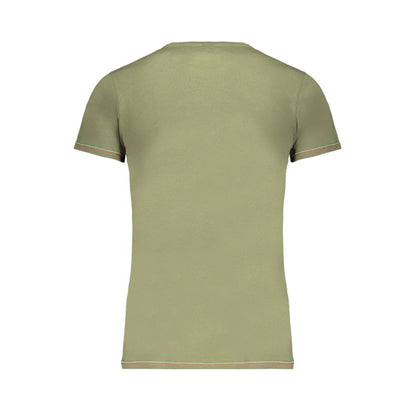 T-shirt Aeronautica Militare in cotone verde