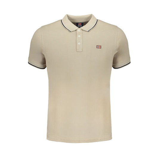 Polo in cotone beige Norvegia 1963