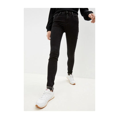 Love Moschino Jeans slim elasticizzati neri eleganti