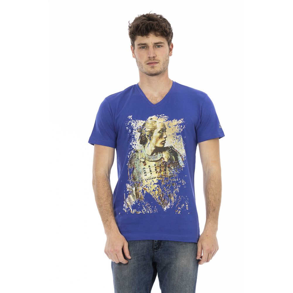 Trussardi Action T-Shirt Uomo Cotone Blu