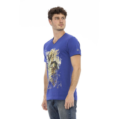 Trussardi Action T-Shirt Uomo Cotone Blu