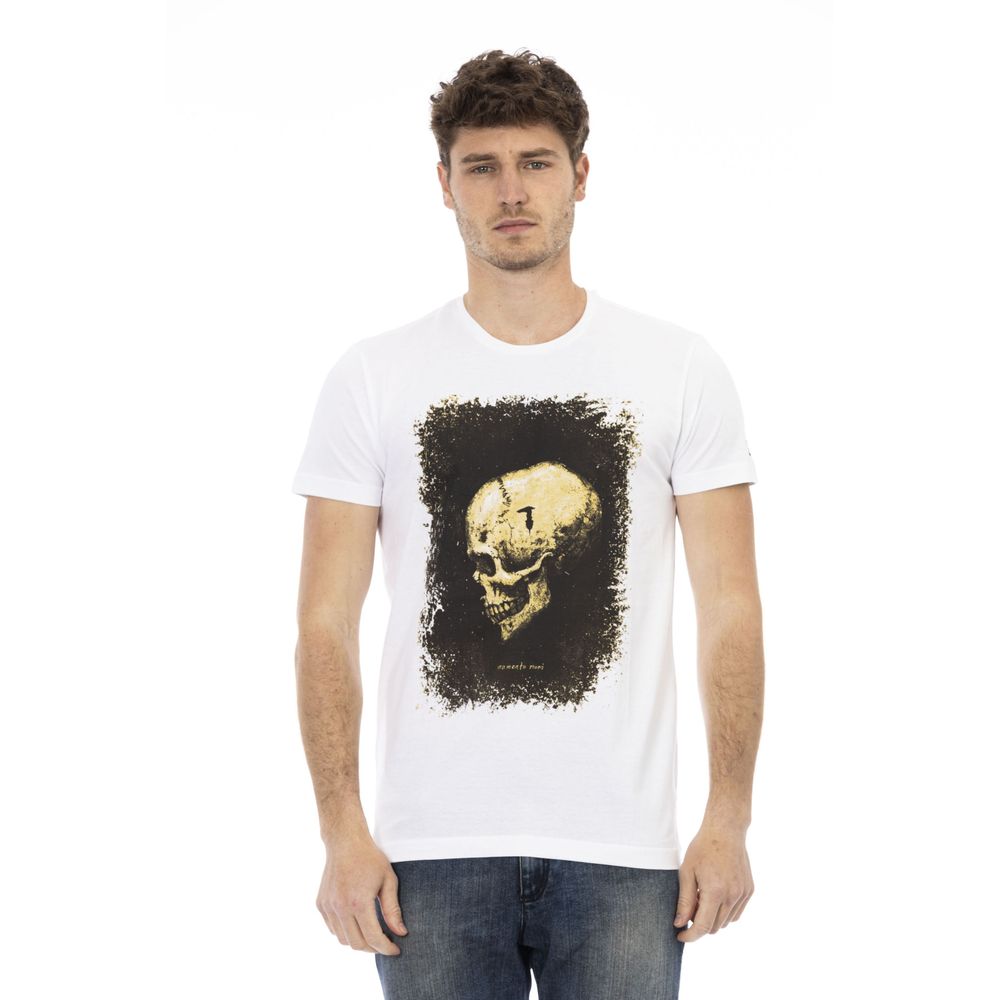 Trussardi Action T-shirt Uomo Cotone Bianco