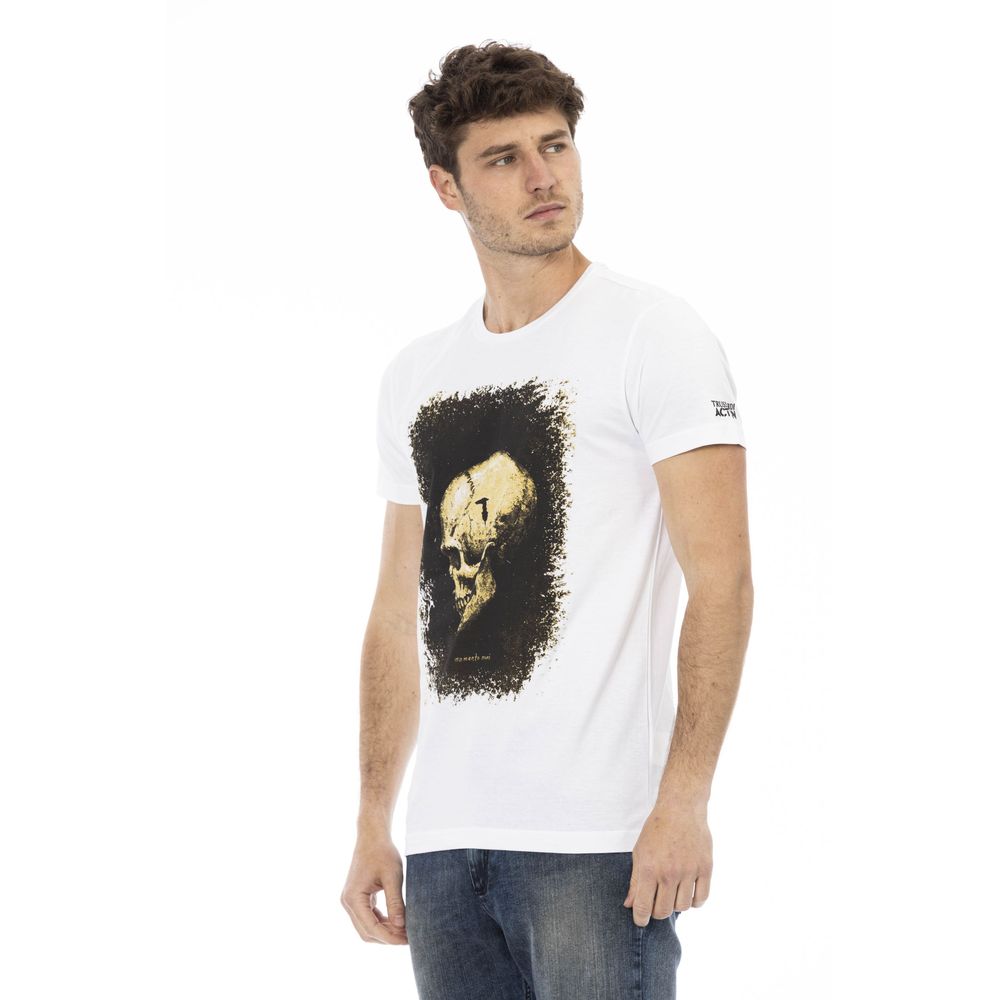 Trussardi Action T-shirt Uomo Cotone Bianco