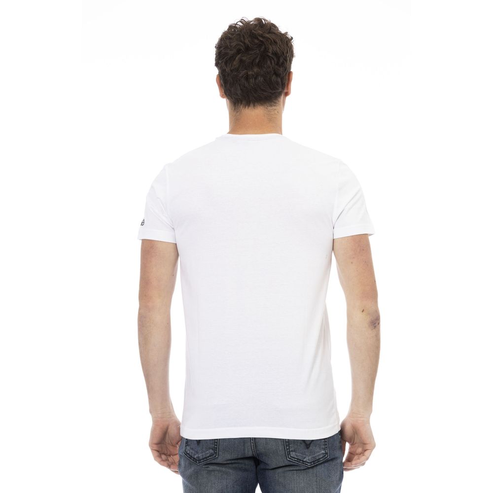 Trussardi Action T-shirt Uomo Cotone Bianco