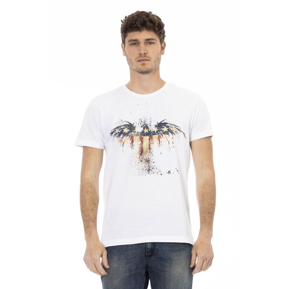 Trussardi Action T-shirt Uomo Cotone Bianco