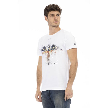 Trussardi Action T-shirt Uomo Cotone Bianco