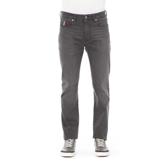 Jeans da uomo Baldinini Trend in cotone grigio