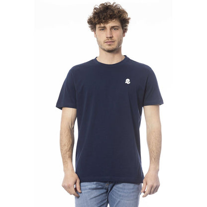 T-shirt da uomo in cotone blu Invicta