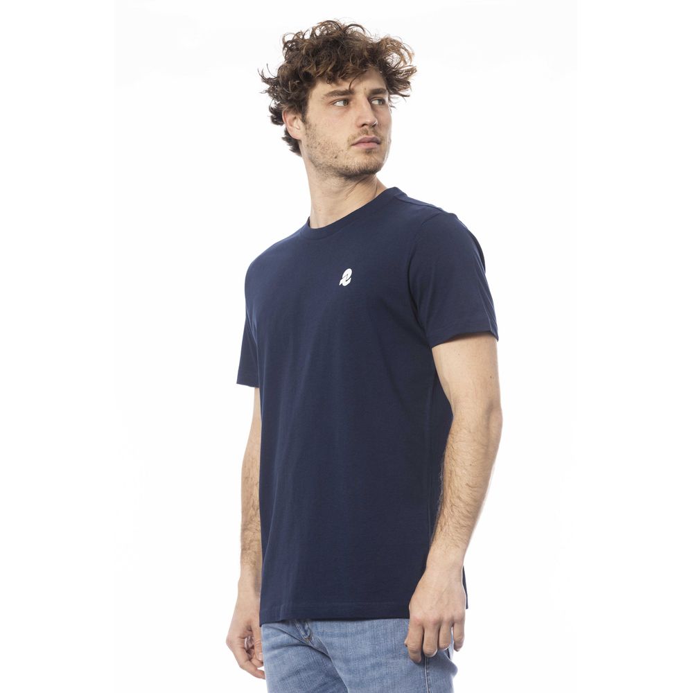 T-shirt da uomo in cotone blu Invicta