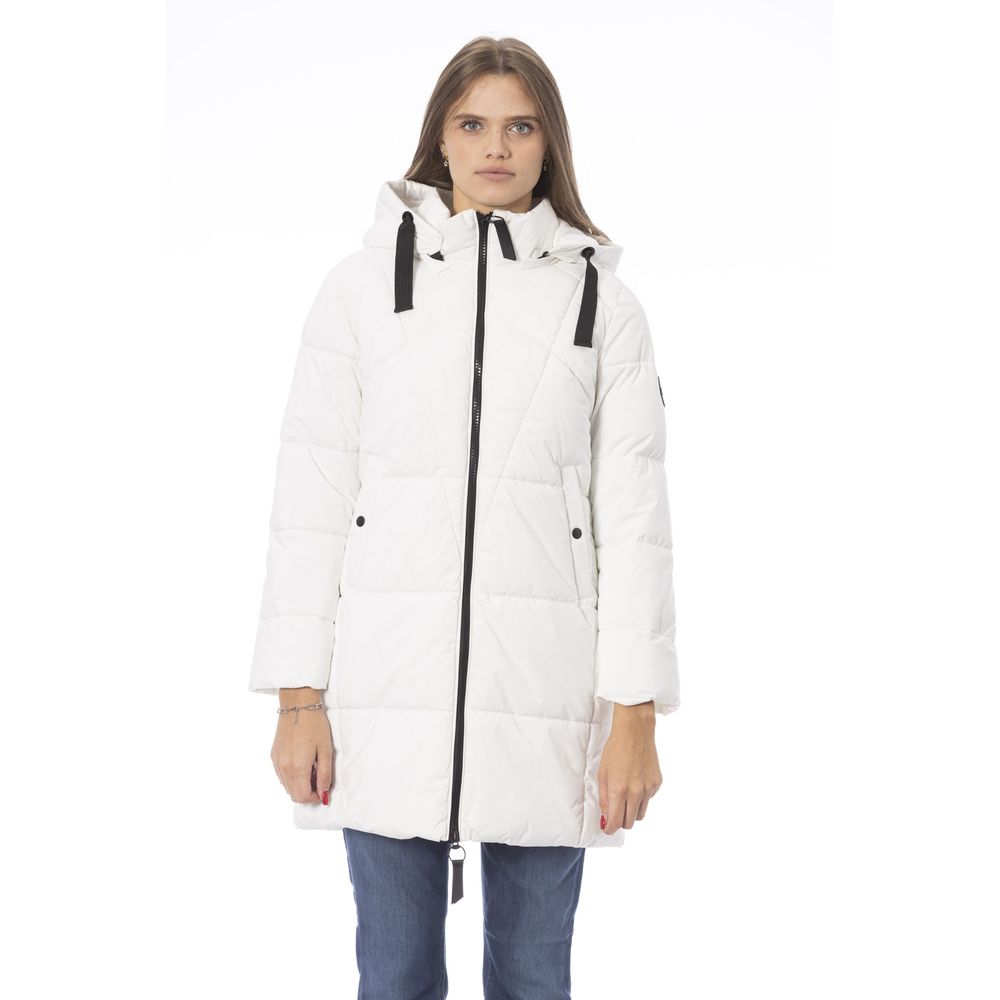 Baldinini Trend Cappotto Donna Poliestere Bianco