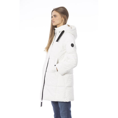 Baldinini Trend Cappotto Donna Poliestere Bianco