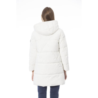 Baldinini Trend Cappotto Donna Poliestere Bianco