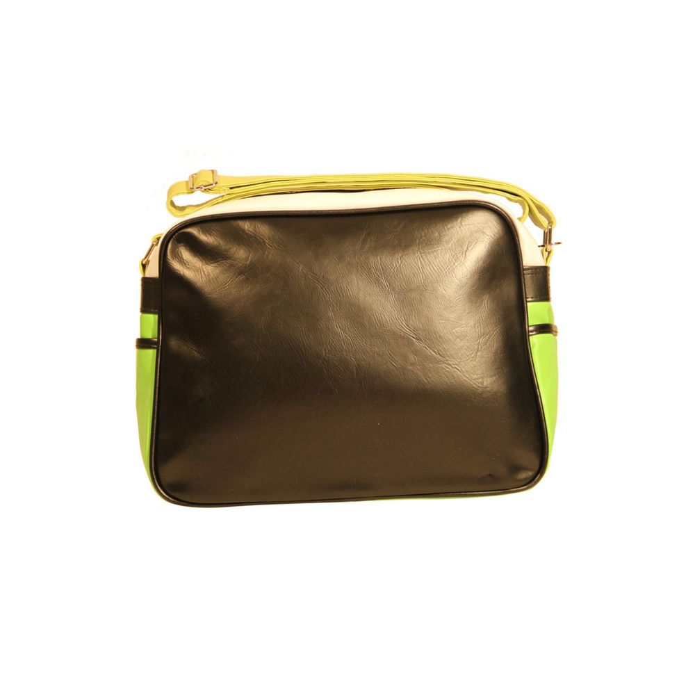 Borsa a mano in tessuto verde Gola