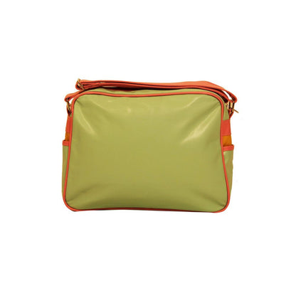 Borsa a mano in tessuto verde Gola