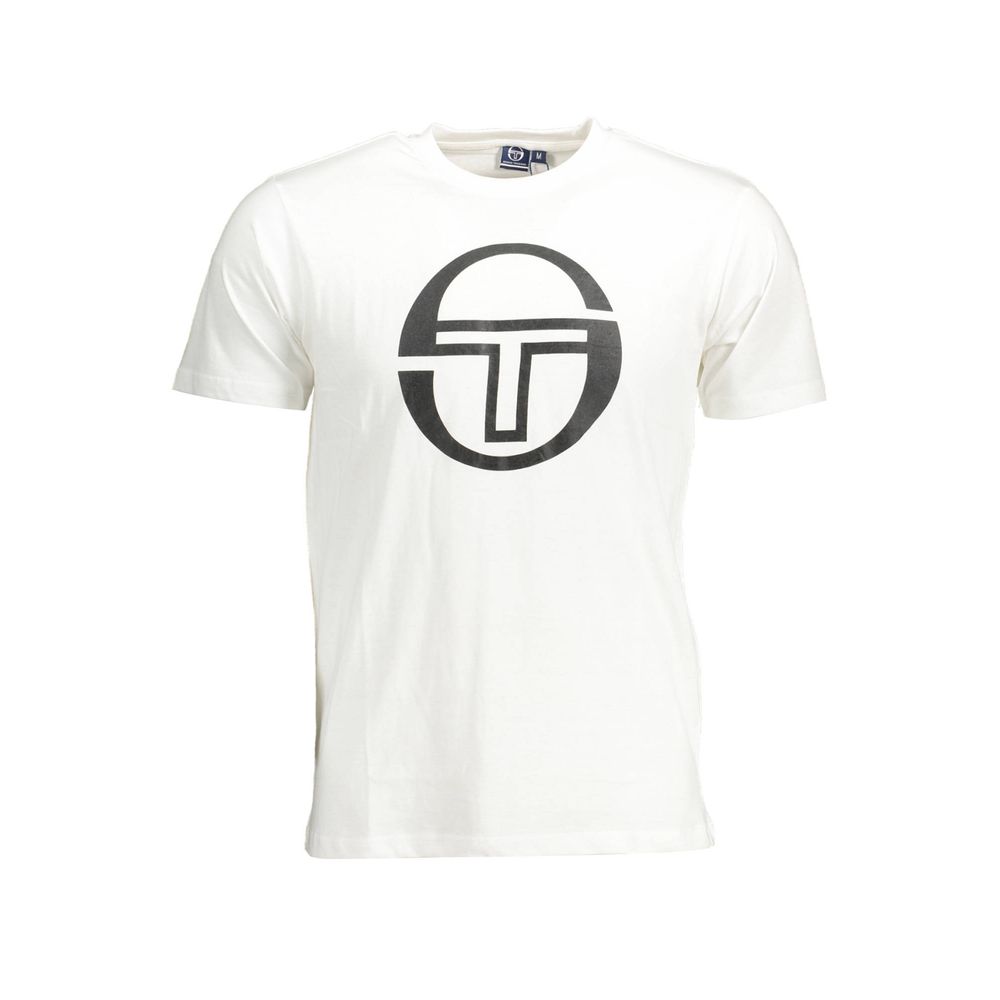 Sergio Tacchini White Cotton T-Shirt