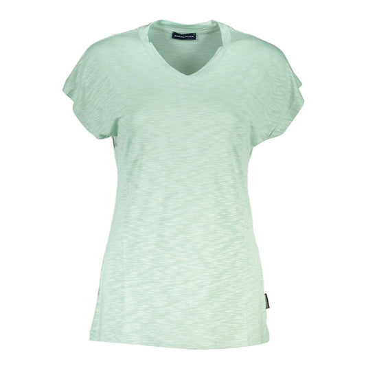 Top e T-shirt in viscosa verde North Sails