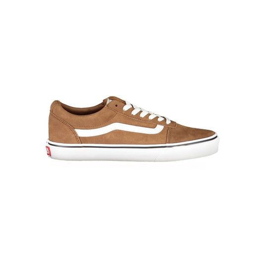 Sneaker Vans in poliestere marrone