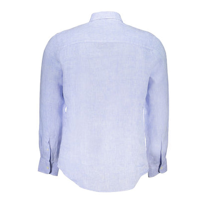 Camicia in lino azzurro North Sails