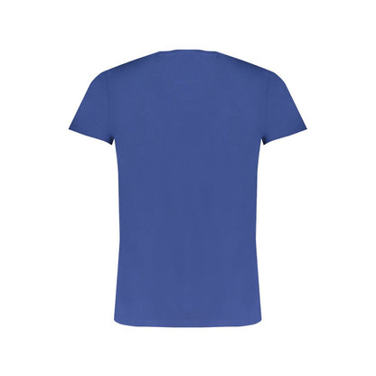 T-shirt in cotone blu Trussardi