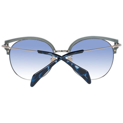 Police Blue Women Sunglasses