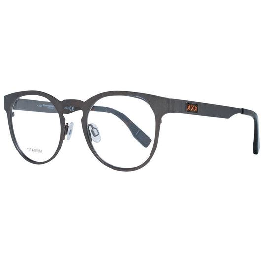 Zegna Couture Gray Men Optical Frames