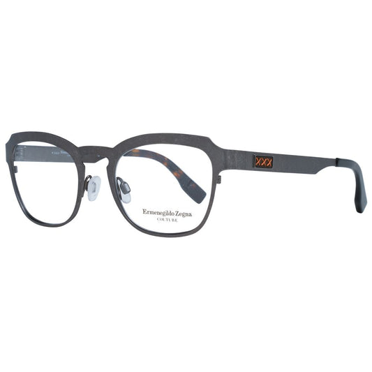 Zegna Couture Gray Men Optical Frames