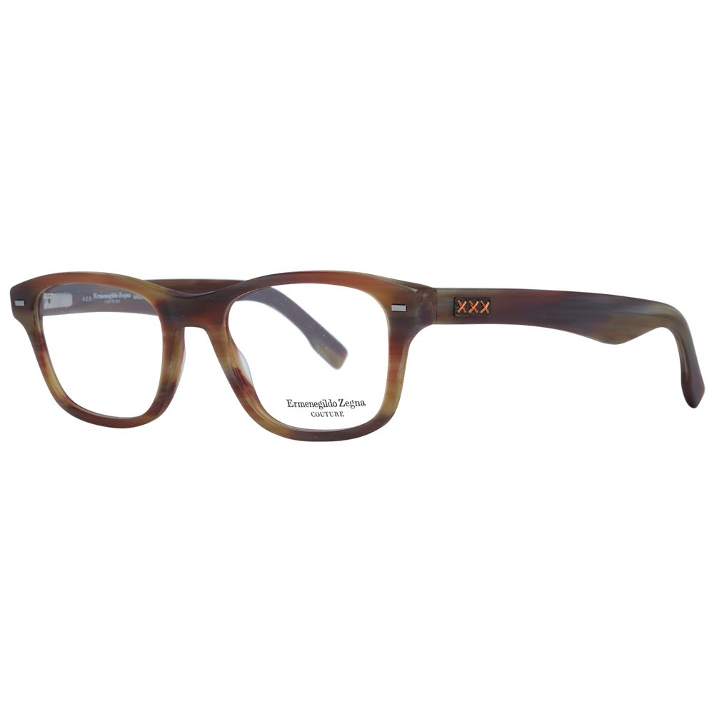 Zegna Couture Brown Men Optical Frames