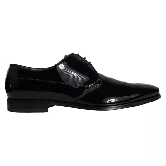 Dolce &amp; Gabbana Scarpe Derby da uomo in pelle di vitello nera