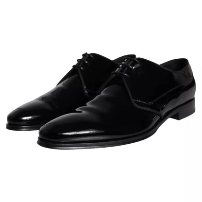 Dolce &amp; Gabbana Scarpe Derby da uomo in pelle di vitello nera