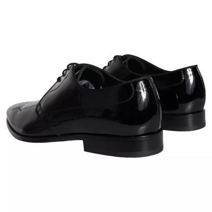 Dolce &amp; Gabbana Scarpe Derby da uomo in pelle di vitello nera