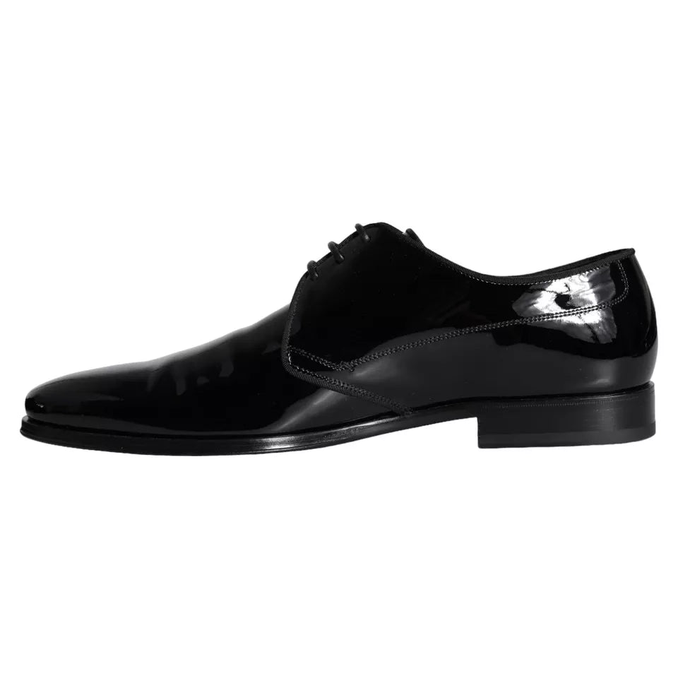 Dolce &amp; Gabbana Scarpe Derby da uomo in pelle di vitello nera