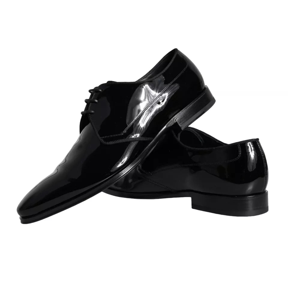 Dolce &amp; Gabbana Scarpe Derby da uomo in pelle di vitello nera