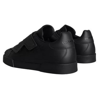 Dolce &amp; Gabbana Sneakers basse nere con lacci Wave da uomo