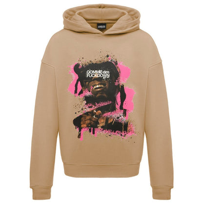 Comme Des Fuckdown Brown Cotton Sweater