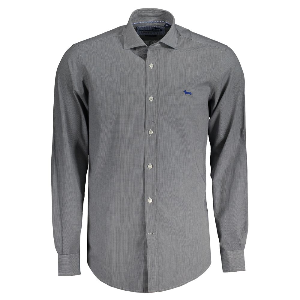 Harmont & Blaine Blue Cotton Shirt