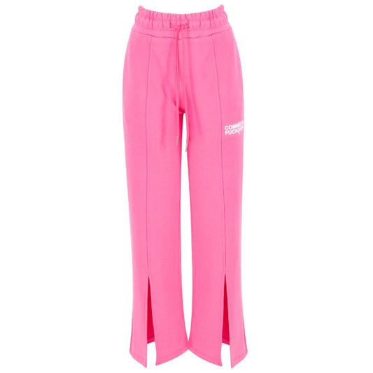 Jeans e pantaloni in cotone rosa Comme Des Fuckdown