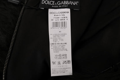 Dolce &amp; Gabbana Изысканные мини-шорты из черного меха норки