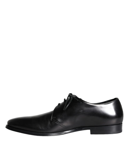 Dolce &amp; Gabbana Scarpe Derby da uomo in pelle di vitello nera